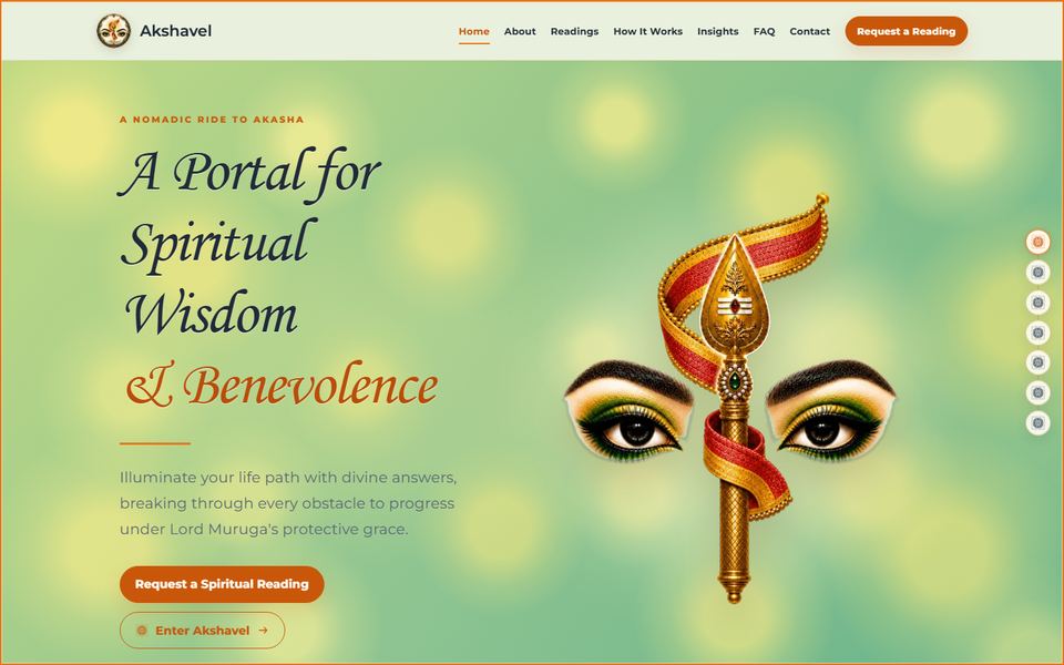 Akshavel home page